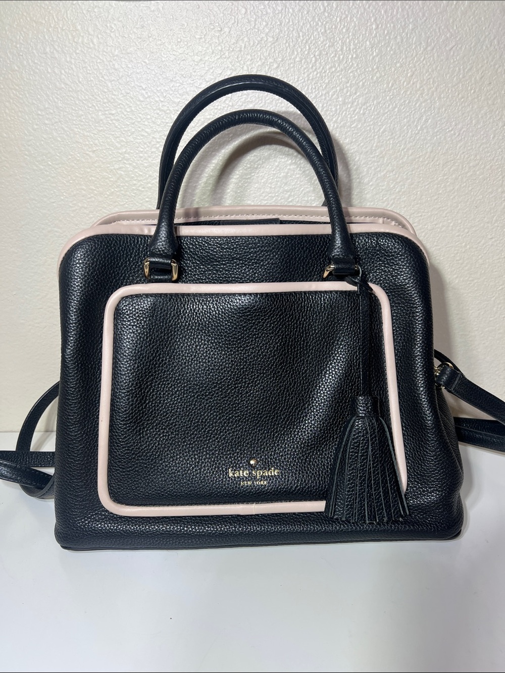 Kate Spade Evangelie Ward Place Satchel Handbag/ Crossbody Bag